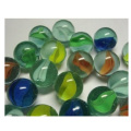 16-35 mm Diameter Transparent Solid Hoodles. Single Marbles Toy Beads